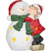 Dekorácia MagicHome Vianoce, dievčatko so snehuliakom, LED, 8x12.5x15.8 cm Dekorácia MagicHome Vianoce, dievčatko so snehuliakom, LED, 8x12.5x15.8 cm