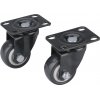 EXTOL PREMIUM Kolieska otočné priemer 40 mm max 30 kg 2 ks