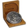 strieborná minca minca Dragon verzus Vikings Ultra High Relief 10 Oz strieborná minca minca Dragon verzus Vikings Ultra High Relief 10 Oz