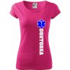 Hviezda života - doktorka - Dámske tričko Pure - M ( Purpurová ) Hviezda života - doktorka - Dámske tričko Pure - M ( Purpurová )