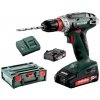 Aku vŕtačka METABO BS 18 Quick 2x2,0 Li-Power,SC60 - 602217500 Aku vŕtačka METABO BS 18 Quick 2x2,0 Li-Power,SC60 - 602217500