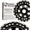 SEGMENTOVÝ HRNKOVÝ KOTÚČ NA BRÚSENIE BETÓNU 125 mm x 22,2 mm SEGMENTOVÝ HRNKOVÝ KOTÚČ NA BRÚSENIE BETÓNU 125 mm x 22,2 mm