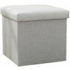 Taburet 38x38x38 svetlá šedá (TA38SS) Taburet 38x38x38 svetlá šedá (TA38SS)
