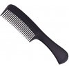 Detail Hair style Hrebeň na vlasy s rukoväťou Handle Comb 21,5 cm čierny Detail Hair style Hrebeň na vlasy s rukoväťou Handle Comb 21,5 cm čierny