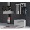 TOPESHOP OPAL, predsieňová zostava, biela TOPESHOP OPAL, predsieňová zostava, biela