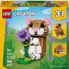 Lego Creator 3v1 Škrečok s Kvetinkou Jež Orliak Sada Kociek 7+ Lego Creator 3v1 Škrečok s Kvetinkou Jež Orliak Sada Kociek 7+