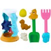 mamido Sada hračiek na piesok mlynček, lopatka, hrable, formičky dinosaury mamido Sada hračiek na piesok mlynček, lopatka, hrable, formičky dinosaury