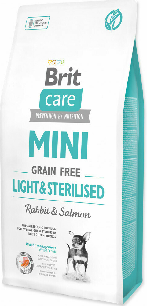 Brit Care Mini Light Sterilised Grain-free 7 kg
