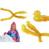 Lean Toys Kliešte na výrobu snehových gúľ – žltý vtáčik Lean Toys Kliešte na výrobu snehových gúľ – žltý vtáčik