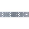 Plochá spojka 280 x 55 x 2,5 mm, pozink, diery ø 5/11 mm