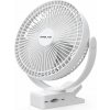 Nabíjací ventilátor Opolar s klipom, 10000 mAh, biely Nabíjací ventilátor Opolar s klipom, 10000 mAh, biely