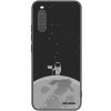 Picasee silikónový čierny obal pre Sony Xperia 10 II - Astronaut Picasee silikónový čierny obal pre Sony Xperia 10 II - Astronaut