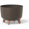 Kvetináč GRACIA STANDARD ECO WOOD 33,9 cm - farba: káva ECO (Prosperplast DGRL350W-4625W) Kvetináč GRACIA STANDARD ECO WOOD 33,9 cm - farba: káva ECO (Prosperplast DGRL350W-4625W)