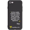 Picasee silikónový čierny obal pre Apple iPhone 8 - Kazma - SVĚT PATŘÍ TĚM, CO SE NEPOSEROU Picasee silikónový čierny obal pre Apple iPhone 8 - Kazma - SVĚT PATŘÍ TĚM, CO SE NEPOSEROU