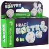 Hracie kocky 15x15cm spoločenská hra 6ks v krabičke 9x5x2cm