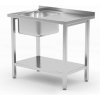 Hendi stôl s jednokomorovým drezom 817001