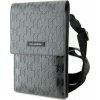 Karl Lagerfeld Hadnbag silver Saffiano Mongram Plaque Karl Lagerfeld Hadnbag silver Saffiano Mongram Plaque