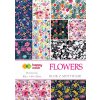 HAPPY COLOR papier A4 80g/m2 15listov 25 vzorov FLOWERS
