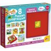 Lisciani Carotina Baby 8 progresívne puzzle - Zvieratká Lisciani Carotina Baby 8 progresívne puzzle - Zvieratká