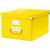 Leitz Click&Store archivačná krabica A4 lakovaná žltá