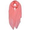 Clayre & Eef Ružová dámska šatka - 90x180 cm - Clayre & Eef Clayre & Eef Ružová dámska šatka - 90x180 cm - Clayre & Eef