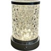 Candellux Brillo stolová lampa 1x2.5 W čierna-priehľadná 41-35806 Candellux Brillo stolová lampa 1x2.5 W čierna-priehľadná 41-35806