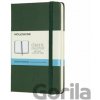 Moleskine Zápisník tvrdé dosky A6 čistý tmavo zelený Moleskine Zápisník tvrdé dosky A6 čistý tmavo zelený