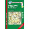 Trasa - KČT Turistická mapa - Pošumaví - Prachaticko, 7. vydání, 2021 Trasa - KČT Turistická mapa - Pošumaví - Prachaticko, 7. vydání, 2021