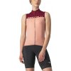 Castelli Velocissima W SLV, Blush/ Bordeaux Veľkosť: XL Pohodlný, dámsky, letný dres bez rukávov Castelli Velocissima W SLV, Blush/ Bordeaux Veľkosť: XL Pohodlný, dámsky, letný dres bez rukávov