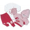 MC.ELCI baby 3dielny set pre bábätká-Elci Sloník, červený veľkosť: 56 (0-2m) MC.ELCI baby 3dielny set pre bábätká-Elci Sloník, červený veľkosť: 56 (0-2m)