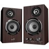 GENIUS repro SP-HF1812 Dark Brown/ 2.0/ 50W/ Bluetooth 5.3/ drevené/ farba tmavé drevo GENIUS repro SP-HF1812 Dark Brown/ 2.0/ 50W/ Bluetooth 5.3/ drevené/ farba tmavé drevo