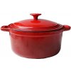 Home Cook Hrniec liatinový s pokrievkou RETRO 28 cm 6,2 l Home Cook Hrniec liatinový s pokrievkou RETRO 28 cm 6,2 l