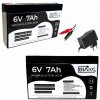 AGM batéria 6V 7Ah BIAKS (rozmer 7.2Ah) sada s 6V nabíjačkou PW pre UPS AGM batéria 6V 7Ah BIAKS (rozmer 7.2Ah) sada s 6V nabíjačkou PW pre UPS