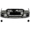 KITT Specials Front Bumper With Central Grille suitable for Audi A7 4G Facelift (2015-2018) RS7 Design KITT Specials Front Bumper With Central Grille suitable for Audi A7 4G Facelift (2015-2018) RS7 Design