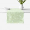 Goldea behúň na stôl teflónový - jazmínové kvety 50x160 cm Goldea behúň na stôl teflónový - jazmínové kvety 50x160 cm