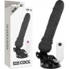 Basecock - realistic vibrator remote control black 19.5 cm -o- 4 cm Basecock - realistic vibrator remote control black 19.5 cm -o- 4 cm
