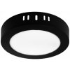 Stropné svietidlo prisadené Ecolight 12 W integrovaný LED zdroj 17 cm čierne Stropné svietidlo prisadené Ecolight 12 W integrovaný LED zdroj 17 cm čierne