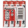 PANASONIC Red Zinc R03RZ/4P AAA 4ks 330029
