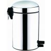 TORO Nerezový nášľapný odpadkový kôš Retro 5 l TORO Nerezový nášľapný odpadkový kôš Retro 5 l
