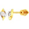 iBrill Zlaté šrubovacie náušnice 32245 iBrill Zlaté šrubovacie náušnice 32245