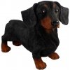 Jazvečík pes veľký tmavý 34cm Jazvečík pes veľký tmavý 34cm