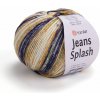 YarnArt Jeans Splash 953 Fialová, béžová YarnArt Jeans Splash 953 Fialová, béžová