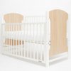 Detská postieľka New Baby MIA so sťahovacou bočnicou dub Detská postieľka New Baby MIA so sťahovacou bočnicou dub