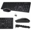 Bezdrôtová klávesnica a myš WS400, QWERTY, membránové klávesy Bezdrôtová klávesnica a myš WS400, QWERTY, membránové klávesy