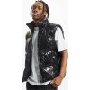 DEF Shiny Puffer vest black
