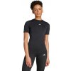 adidas Tréningové tričko Performance Techfit IK7920 čierna adidas Tréningové tričko Performance Techfit IK7920 čierna