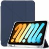 AppleKing puzdro s origami stojančekom a priestorom pre Apple Pencil pre iPad mini 6 / mini 7 - tmavomodré - možnosť vrátiť tovar ZADARMO do 30tich dní AppleKing puzdro s origami stojančekom a priestorom pre Apple Pencil pre iPad mini 6 / mini 7 - tmavomodré - možnosť vrátiť tovar ZADARMO do 30tich dní