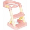 ECOTOYS Záchodová doštička so schodíkmi Ružové ECOTOYS Záchodová doštička so schodíkmi Ružové