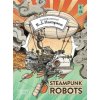 Steampunk Robots Coloring Book Steampunk Robots Coloring Book