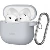 Tech-Protect Silicone Hook Apple Airpods 4 Crayon Grey Tech-Protect Silicone Hook Apple Airpods 4 Crayon Grey